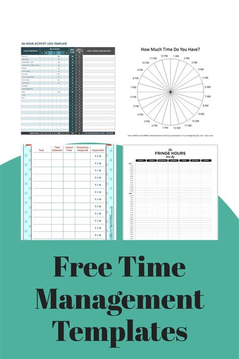 time management worksheet  students adults time