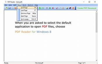 PDF Reader for Windows 10 screenshot #0