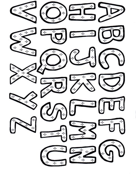 learning alphabet coloring page  kids printable