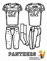 Coloring Football Nfl Uniform Pages Clipart Print Falcons Nfc Rams Library sketch template