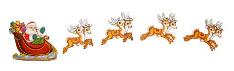 reindeer sleigh clipart   cliparts  images