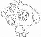 Moshi Pages Coloring Monster Monsters Printable Iggy Print Getdrawings Kids sketch template