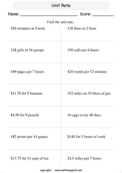 calculate   situation  rate  unit math