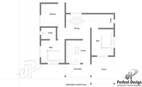 sq ft single floor home kerala home design