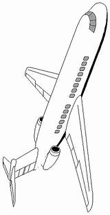 Coloring Jumbo Getdrawings Jet sketch template