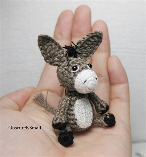cute crochet donkey amigurumi donkey   order etsy