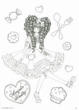 Angelic Colorear Libro Lolita sketch template