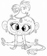 Crazy Tala Coloring Pages Printable Shimmer Shine Categories Kids sketch template