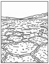 Death Badwater Basin Inyo Monoline Mono County sketch template
