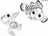 Nemo Squirt Coloring Finding Pages Crush Kids Turtle Color Darla Drawing Print Disneyclips Getdrawings Template sketch template