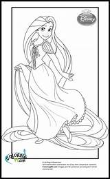 Coloring Disney Princess Pages Rapunzel Colouring Sheets Tangled Para Printable Template Kids Da Teamcolors Colorir Colors Sketch Choose Board Ministerofbeans sketch template