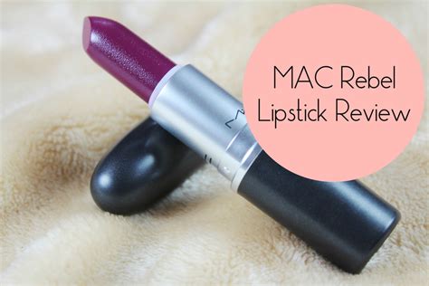 mac rebel lipstick review dupe swatch price