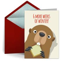 official groundhog day cards  groundhog day ecards greeting cards