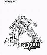 Transformers Pages Blackout Colouring Coloring Templates Template sketch template