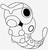 Caterpie Pikachu Pokémon Pngkey Metapod Pngfind sketch template