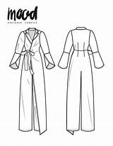 Jumpsuit Meadow Sewciety sketch template