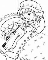 Caperucita Roja Riding Cuento Actividades раскраска Krasnaya Seleccionar 1360 1100 Imprimir Scufita волк sketch template