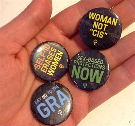 Sex Based Protections Now 32mm Feminist Button Badge Wild Womyn