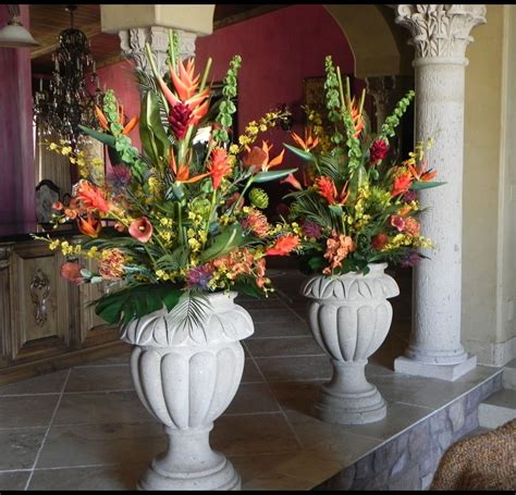 large artificial floral arrangements foter