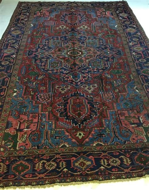 perzisch antiek tapijt heriz   cm oosters persian stoffering tapijten en kleden