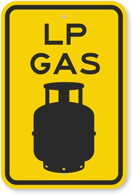 gas identification signs gas safety signs