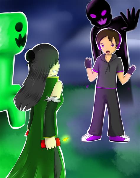 Creeper Vs Enderman By Chronowither On Deviantart