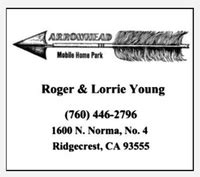 arrowhead mobile home park mobile home parks ridgecrest chamber