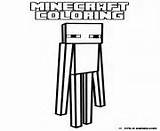 Coloring Pages Minecraft Kids Printable Spider Easy Unicorn sketch template