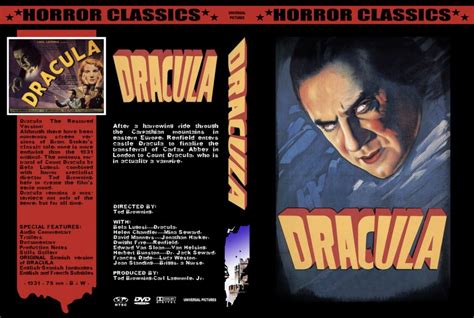 dracula  dvd custom covers dracula dvd covers