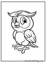 Coloring Owls Iheartcraftythings sketch template