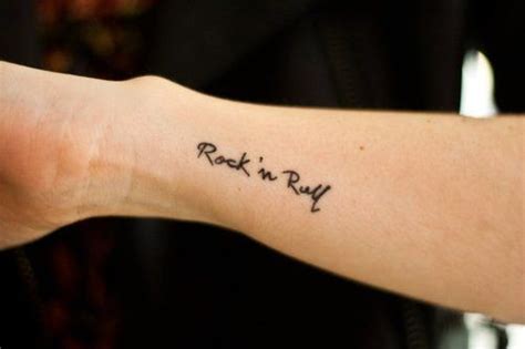 Rock N Roll Tattoo