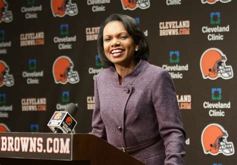 condoleezza rice might be coaching the browns next year