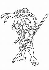 Donatello Turtle Raphael Turtles Tartaruga Tmnt Mutant Donnie Getcolorings Cgcreativeshop Bratz sketch template