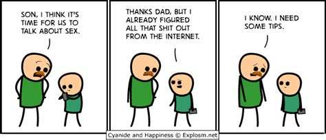 Sex Cyanide And Happiness Dad Father Son Sex