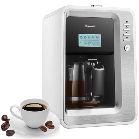buy hauswirt bean  cup coffee machine filter coffee machine  grinder drip coffee maker