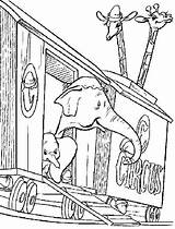 Dumbo Coloring Pages sketch template