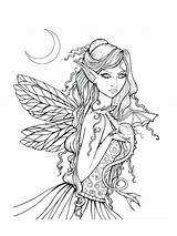 Mystical Molly Coloring4free Colorir Desenhos Elf Myth Amazing Barbie Sketchite Princess sketch template