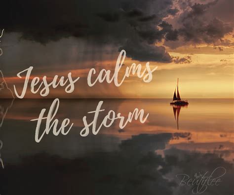 jesus calms  storm sharing horizons