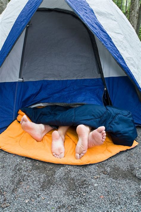 Disgusted Residents Call Cops After Couple Set Up A One Man Tent In