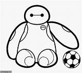 Baymax Coloring Pages Soccer Hero Big Ball Beymax Playing Drawing Colouring Printable Girl Fun Color Ecoloringpage Easy Drawings Getcolorings Related sketch template