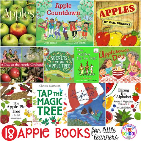 apple books   learns pocket  preschool