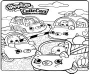 shopkins cutie cars sheet coloring shopkins cutie cars shopkins