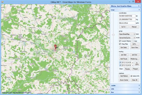 gmapnet  google maps tool  windows forms  lets  explore maps  plan