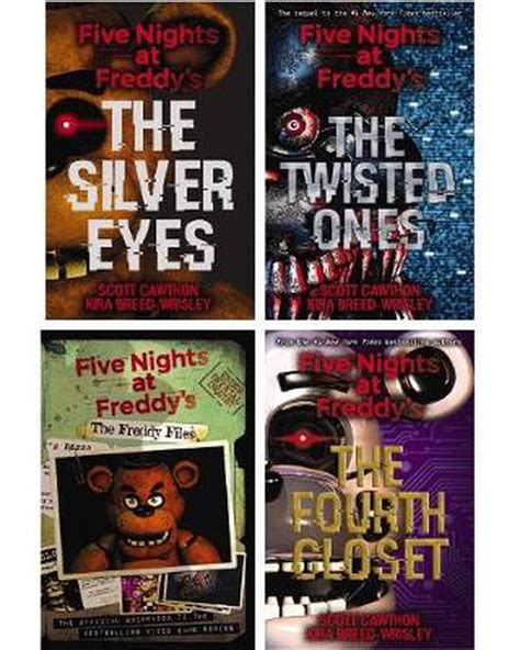 five nights at freddy s 4 book boxed set by scott cawthon paperback