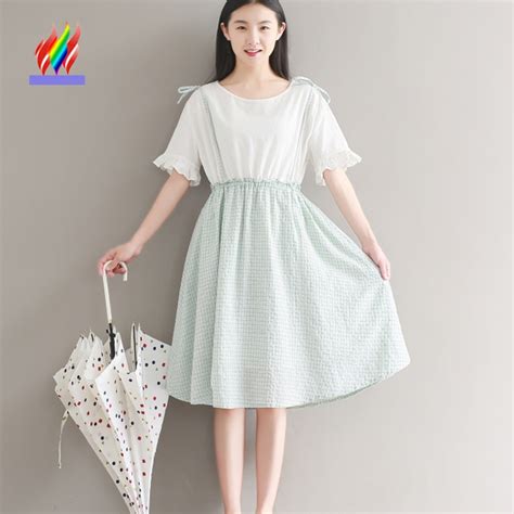 Buy Cute Japanese Clothes Preppy Style Women Summer