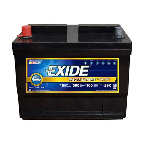 exide ford    nascar extreme battery