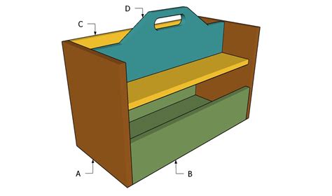 tool box plans myoutdoorplans  woodworking