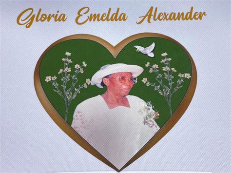 gloria granny emelda alexander s memorial website ever loved