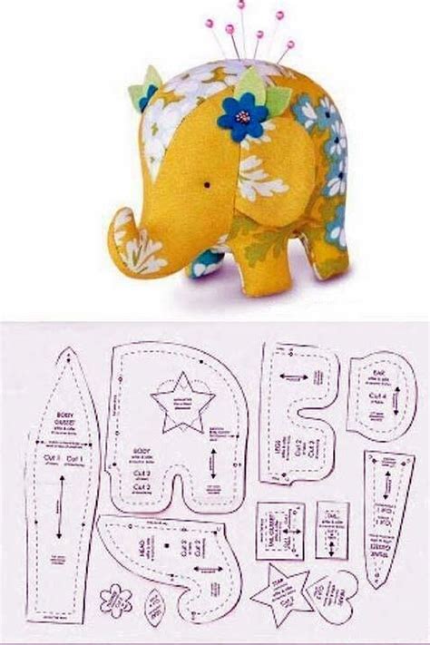 patterns  tutorial plush elephant crochetelephantpattern