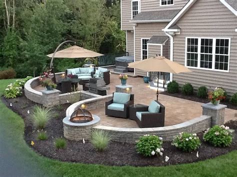 landscape  double patio pinteres modern backyard backyard